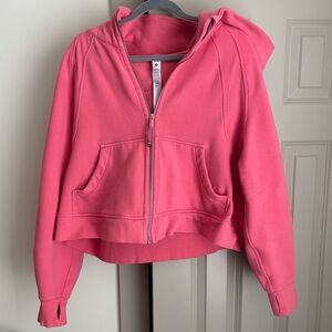 Womens Lululemon Size XL/XXL Oversized Full Zip Scuba Hoodie